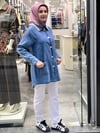 İncili Kot Ceket 27K-7562