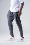 Erkek Füme İp Bağlamalı Düz Kesim Cepli Pantolon Eşofman Altı HZL24S-MXC8948-321
