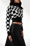 Kadın Düz Siyah Saten Yüzeyli Beli Lastikli Midi Boy Etek Hzl23s-bd1101471