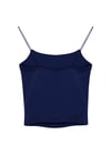 Kadın Lacivert İp Askılı Örme Body Bluz HZL24S-ZK11001
