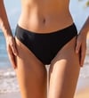Kadın Siyah Normal Bel Astarlı Bikini Altı HZL26S-LC51