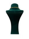 14 K Gold Renk Ezme Zincir Taşlı Top Nazar Uç Vip Kolye (50 CM)