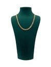 14 K Gold Renk İncecik Hasır VIP Kolye (42 CM)