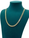 14 K Gold Renk İncecik Hasır VIP Kolye (42 CM)
