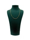 14 K Gold Renk İncecik Zincir VIP Kolye (42 CM)