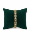 14K Gold Minik Taşlı Balık Sırtı VIP Bileklik (17+2 cm)