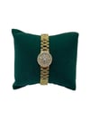 14K Gold Premium Saat Şeklinde VIP Bileklik (17+2 CM)