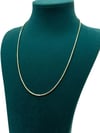 14K Gold Renk Basic İtalyan Ezme Kısa VIP Kolye (42 CM)