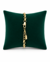 14K Gold Renk Döküm VIP Zincir Bileklik (17+2 cm)