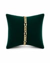 14K Gold Renk Düz Zincir Desen VIP Bileklik (17+2 cm)