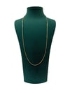 14K Gold Renk İnce Basic İtalyan VIP Zincir (60 CM)