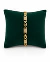 14K Gold Renk İnce Döküm Gurmet VIP Bileklik (17+2 cm)