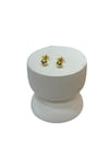 14K Gold Renk Mini İğne Model VIP Küpe (0,5 CM)