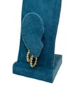 14K Gold Renk Orta Boy Dorika VIP Küpe (2 CM)