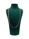 14K Gold Renk S Model Ezme Zincir Kolye (58 CM)