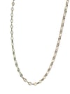 14K Gold Renk Tiff Lüks Zincir VIP Kolye (60 CM)