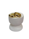 14K Gold Renk VIP İnceden Kalına Halka Küpe (2 CM)