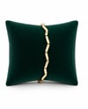 14K Gold Renk Zikzak Sade VIP Bileklik (17+2 cm)