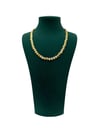 Boncuklu Gold Dövme Boncuk Kolye (42+5 CM)