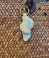 İstiridye Anahtarlık ve Çanta Charmı (8 cm)