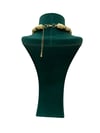 Kemik Boncuklu Kiraz Detaylı Kolye (45+5 cm)