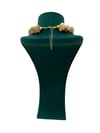 Krem Renk İnci Detaylı Boncuk Kolye (40+5 CM)