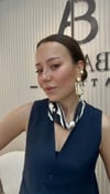 Monochrome Pearl Çift Yönlü Fular – Siyah & Beyaz