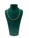 VIP Dorika Zincir Kolye – 14K Gold Renk (45 CM+5 CM)