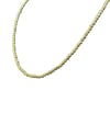 VIP Dorika Zincir Kolye – 14K Gold Renk (45 CM+5 CM)