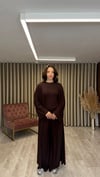 3'LÜ KİMONO TAKIM (VİZON-KAHVERENGİ)