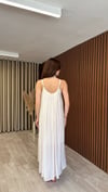Ayarlanabilir Askılı Pamuklu Elbise (Pembe-Mavi-Beyaz)