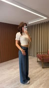 Beli Lastikli Tensel Kot Pantolon