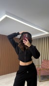 Crop Kesim Sweatshirt