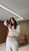 Crop Kesim Sweatshirt