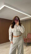 Crop Kesim Sweatshirt