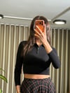 Düğmeli Kısa Body