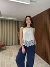 Kalın Askılı Bluz