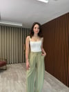 Karol Marka Tensel Pantolon (Yeşil-Lacivert)
