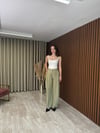 Karol Marka Tensel Pantolon (Yeşil-Lacivert)