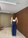 Karol Marka Tensel Pantolon (Yeşil-Lacivert)