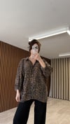 Leopar Desen Gömlek