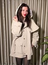 Şal Yaka Oversize Mont