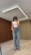 Straıght Fıt Taşlı Jean