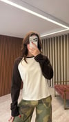 Uzun Kollu Çift Renk Tsihirt
