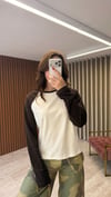 Uzun Kollu Çift Renk Tsihirt