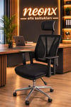 Relax5 Ergonomik File Sırtlı Çalışma ve Ofis Koltuğu–Ayarlanabilir Başlıklı