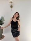 Askılı Dantel Detay İç Astarlı Bluz Siyah 2247