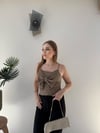 Askılı Fiyonk Detay Atlet Vizon 2364