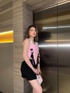 Askılı Fiyonk Detay Korse Pembe 2323