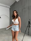 DANTEL DETAY BRALET BEYAZ